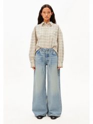 Armedangels Dżinsy ''Astraeaas'' - Comfort fit - w kolorze błękitnym rozmiar: W28/L32. Niebieskie jeansy ARMEDANGELS, l, z aplikacjami, ze skóry, klasyczne. Za 301.45 zł.