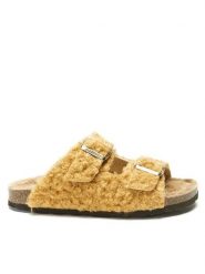 Mandel Klapki w kolorze brązowym rozmiar: 40. Brązowe klapki Mandel, bez wzorów, klasyczne, z otwartym noskiem, bez obcasa, bez zapięcia. Za 139.87 zł.