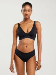 Dół od kostiumu kąpielowego czarny Morrasa 906. Czarne bikini BIG STAR, bez wzorów, eleganckie. Za 79.99 zł.