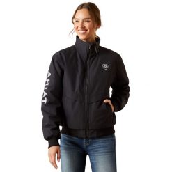 Damska kurtka jeździecka zapinana na zamek Ariat Stable 2.0 Insulated. Niebieskie kurtki Ariat, na zimę, s, bez wzorów, z tkaniny, bez kaptura. Za 493.50 zł.