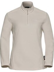 Jack Wolfskin Bluza polarowa "Taunus" w kolorze beżowym rozmiar: XS. Brązowe bluzy bez kaptura Jack Wolfskin, xs, bez wzorów, z materiału, bez kaptura. Za 198.10 zł.