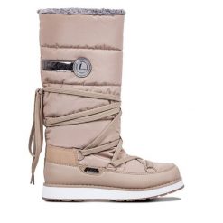 Śniegowce Luhta. Brązowe śniegowce Luhta, bez wzorów, bez zapięcia. Za 479.99 zł.
