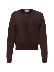 Opus Kardigan - Desela Kobiety brązowy, 38. Brązowe swetry Opus, na lato, bez wzorów, z wiskozy, bez ramiączek. Za 279.95 zł.