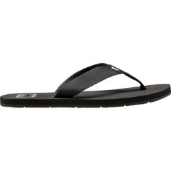 Klapki damskie Helly Hansen Logo 2. Czarne klapki Helly Hansen, bez wzorów, z materiału, bez obcasa, bez zapięcia. Za 263.00 zł.