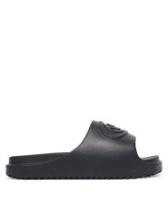 Adidas Klapki Campus 00s Slide IH1626 Czarny. Czarne klapki adidas, bez wzorów, z syntetyku, bez obcasa, bez zapięcia. Za 179.99 zł.