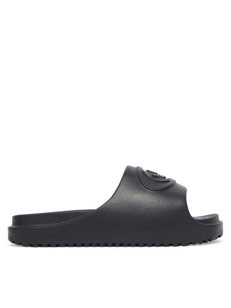 Adidas Klapki Campus 00s Slide IH1626 Czarny. Czarne klapki adidas, bez wzorów, z syntetyku, bez obcasa, bez zapięcia. Za 179.99 zł.