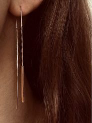 DI GIORGIO Pozłacane kolczyki z kamieniami szlachetnymi rozmiar: onesize. Czerwone kolczyki DI GIORGIO, pozłacane. Za 148.26 zł.