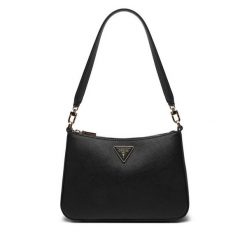 Torebka Guess. Czarne torebki klasyczne Guess, z aplikacjami, klasyczne, bez dodatków. Za 289.99 zł.