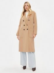 MAX&Co. Płaszcz wełniany Elemento 70140523 Beżowy Relaxed Fit. Brązowe płaszcze MAX&Co., na zimę, bez wzorów, z syntetyku, bez kaptura. Za 2,629.00 zł.