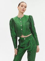 Custommade Marynarka Gresina 999499867 Zielony Relaxed Fit. Zielone marynarki i żakiety Custommade, xs, bez wzorów, z syntetyku, bez ramiączek. Za 1,749.00 zł.