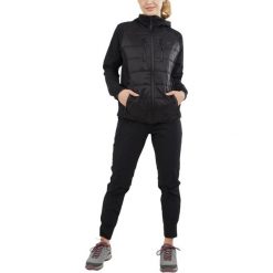 Kurtka softshellowa damska Fundango Mina Hybrid. Czarne kurtki FUNDANGO, l, bez wzorów, z elastanu, bez kaptura. Za 341.00 zł.
