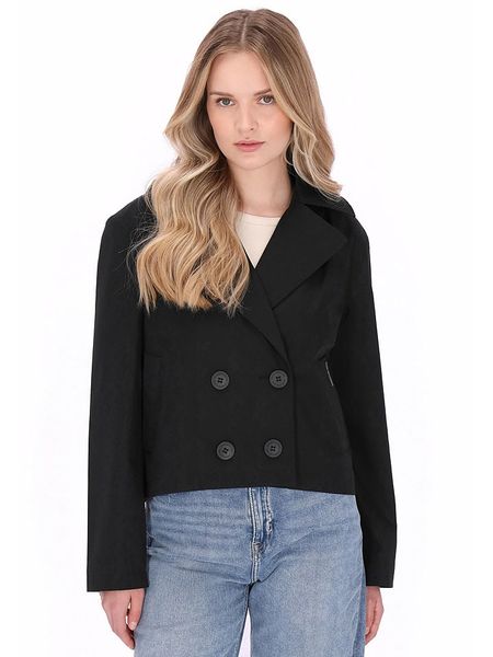 Schmuddelwedda Trencz w kolorze czarnym rozmiar: M. Czarne płaszcze Schmuddelwedda, m, bez wzorów, z tkaniny, bez kaptura. Za 227.85 zł.