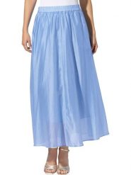 Heine Spódnica w kolorze błękitnym rozmiar: 38. Niebieskie spódnice Heine, bez wzorów, maxi. Za 130.99 zł.