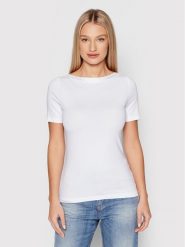Vero Moda T-Shirt Panda 10231753 Biały Regular Fit. Białe t-shirty Vero Moda, xs, bez wzorów, z bawełny, bez kołnierzyka, bez ramiączek. Za 59.99 zł.