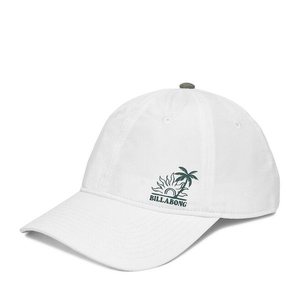 Czapka z daszkiem Billabong. Białe czapki z daszkiem Billabong, bez wzorów. Za 49.99 zł.