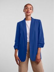Pieces Marynarka 17090996 Niebieski Regular Fit. Niebieskie marynarki i żakiety Pieces, xs, bez wzorów, z syntetyku, bez ramiączek. Za 219.99 zł.