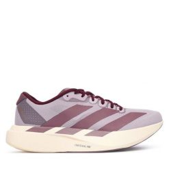 Buty do biegania adidas. Fioletowe buty do biegania adidas, bez wzorów, bez zapięcia, do biegania. Za 649.99 zł.