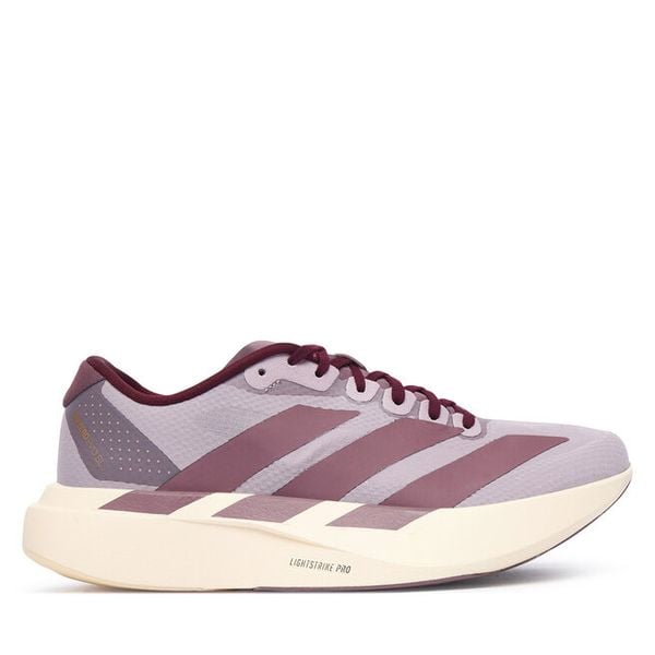 Buty do biegania adidas. Fioletowe buty do biegania adidas, bez wzorów, bez zapięcia, do biegania. Za 525.99 zł.