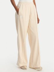 Kappa Spodnie dresowe Banda Malorie 37256WW Écru Regular Fit. Spodnie sportowe Kappa, bez wzorów, z bawełny. Za 249.99 zł.