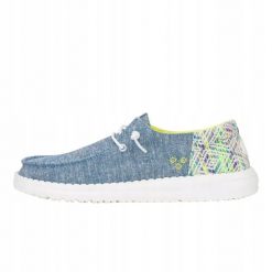 HeyDude Damskie Mokasyny Wendy Funk Surf Baja. Mokasyny Hey dude, bez wzorów, z materiału. Za 219.00 zł.