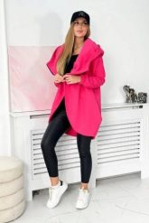 Bluza z krótkim suwakiem fuksja. Czerwone bluzy KESI, l, bez wzorów, z bawełny, bez ramiączek, bez kaptura. Za 355.46 zł.