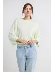 Josephine & Co Sweter "Janou" w kolorze zielonym rozmiar: XL. Zielone swetry Josephine & Co, xl, bez wzorów, z wełny, bez ramiączek. Za 148.61 zł.