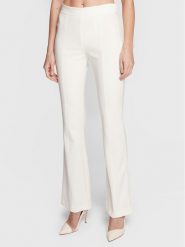 Marciano Guess Spodnie materiałowe 3RGB13 8502Z Écru Flare Fit. Spodnie materiałowe Marciano Guess, z aplikacjami, z materiału. Za 629.99 zł.