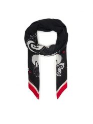 KARL LAGERFELD Szal B1W33106 Czarny. Czarne szaliki i kominy KARL LAGERFELD, bez wzorów. Za 429.99 zł.