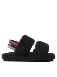 Tommy Jeans Kapcie Tj Winter Sandal 2D EN0EN02031 Czarny. Czarne kapcie Tommy Jeans, bez wzorów, z jeansu. Za 469.99 zł.
