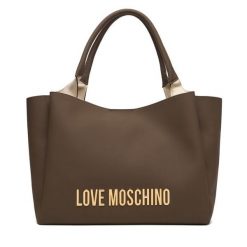 Torebka LOVE MOSCHINO. Brązowe torebki klasyczne Love Moschino, bez wzorów, bez dodatków. Za 1,049.00 zł.