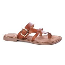 Kapcie Lazamani Skóra Naturalna Brązowe. Brązowe kapcie Trespass, bez wzorów, z materiału. Za 295.99 zł.