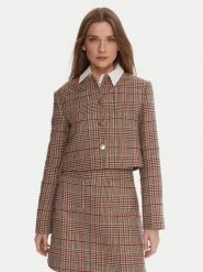 Tommy Hilfiger Marynarka WW0WW46752 Beżowy Regular Fit. Brązowe marynarki i żakiety Tommy Hilfiger, bez wzorów, z syntetyku, bez ramiączek. Za 1,199.00 zł.