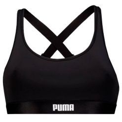 Biustonosz Sportowy Dla Pań 938315 01. Czarne biustonosze sportowe Puma, bez wzorów. Za 201.99 zł.