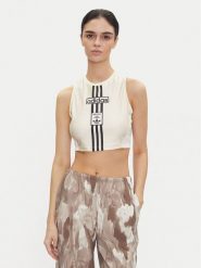 Adidas Top Adibreak JD0103 Écru Slim Fit. Topy adidas, s, bez wzorów, z syntetyku, bez kołnierzyka, bez ramiączek. Za 109.99 zł.