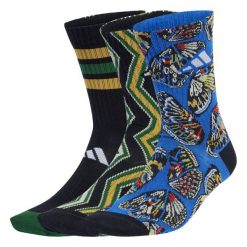 Skarpety adidas Farm 3 Pairs Per Pack Socks. Czarne skarpetki adidas, bez wzorów. Za 89.95 zł.
