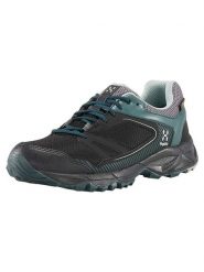 Haglöfs Buty turystyczne "Trail Q Fuse GT" w kolorze czarno-morskim rozmiar: 42. Czarne buty trekkingowe Haglöfs, z gore-texu, bez zapięcia. Za 314.78 zł.