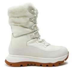 Śniegowce FitFlop. Białe śniegowce FitFlop, bez wzorów, bez zapięcia. Za 1,199.00 zł.