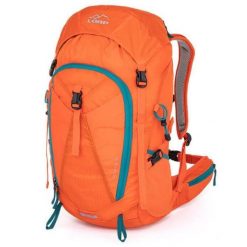 Plecak turystyczny LOAP Montasio 32 — pomarańczowy/fluorescencyjny niebieski. Brązowe plecaki ZENZIMAT, bez wzorów, bez dodatków. Za 279.99 zł.