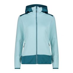 Bluza damska turystyczna CMP 34E2306. Niebieskie bluzy CMP, m, bez wzorów, sportowe, bez ramiączek, bez kaptura. Za 425.00 zł.