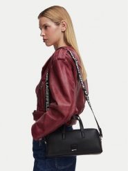Karl Lagerfeld Jeans Torebka B3W30172 Czarny. Czarne torebki klasyczne Karl Lagerfeld Jeans, bez wzorów, z jeansu, bez dodatków. Za 649.99 zł.