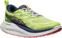Keen Wmns WK400 II Daiquiri Green Skipper Blue damskie buty trekkingowe. Niebieskie buty trekkingowe 909, bez wzorów, z meshu, bez zapięcia, outdoorowe. Za 534.99 zł.
