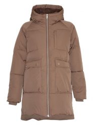 MOSS COPENHAGEN Kurtka pikowana "Pavinaria" w kolorze jasnobrązowym rozmiar: L/XL. Brązowe kurtki Moss Copenhagen, l, bez wzorów, bez kaptura. Za 211.66 zł.