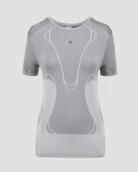 Koszulka damska X-Bionic Xceed Run Perform Shirt White X Black W303. Szare t-shirty sportowe X BIONIC, l, bez wzorów, z materiału, bez ramiączek, do biegania. Za 419.99 zł.
