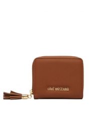 LOVE MOSCHINO Portfel JC5689PP1OKD0200 Brązowy. Brązowe portfele Love Moschino, bez wzorów, ze skóry. Za 429.99 zł.