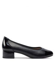 Caprice Czółenka 9-22500-42 Czarny. Czarne czółenka Caprice, bez wzorów, ze skóry, bez obcasa, bez zapięcia. Za 227.99 zł.