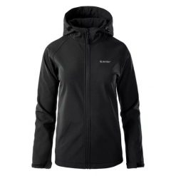 Kurtka damska Softshell Hi-Tec Lady Neti - czarna, Rozmiar XXL. Czarne kurtki Hi-tec, l, bez wzorów, z dzianiny. Za 149.99 zł.