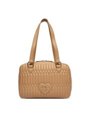 LOVE MOSCHINO Torebka JC4034PP1OLJ0104 Beżowy. Brązowe torebki klasyczne Love Moschino, bez wzorów, ze skóry, bez dodatków. Za 879.99 zł.