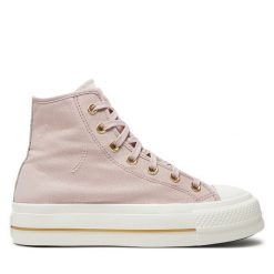 Trampki Converse. Czerwone trampki Converse, bez wzorów, retro, bez zapięcia. Za 249.99 zł.
