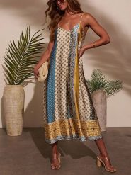 LA Angels Kombinezon w kolorze beżowo-zielonym rozmiar: L. Brązowe kombinezony LA Angels, l, bez wzorów, bez kołnierzyka, bez ramiączek. Za 203.95 zł.