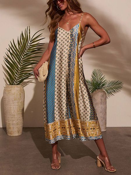 LA Angels Kombinezon w kolorze beżowo-zielonym rozmiar: M. Brązowe kombinezony LA Angels, m, bez wzorów, bez kołnierzyka, bez ramiączek. Za 203.95 zł.